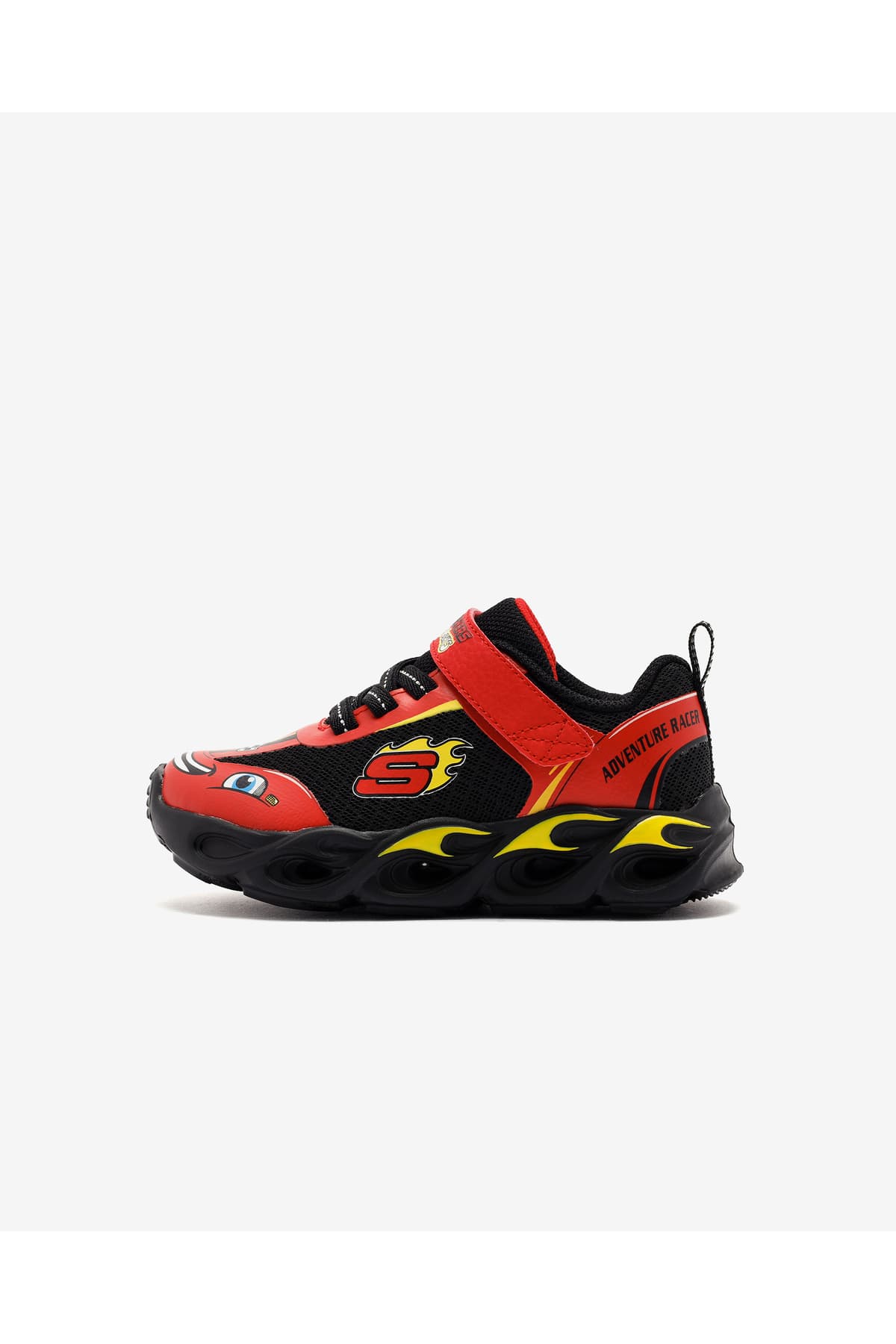کفش ورزشی پسرانه Skechers چراغدار قرمز/مشکی THERMO-FLASH - WHEEL BUDDIES مدل 402306N RDBK کفش ورزشی پسرانه Skechers چراغدار قرمز/مشکی THERMO-FLASH - WHEEL BUDDIES مدل 402306N RDBK