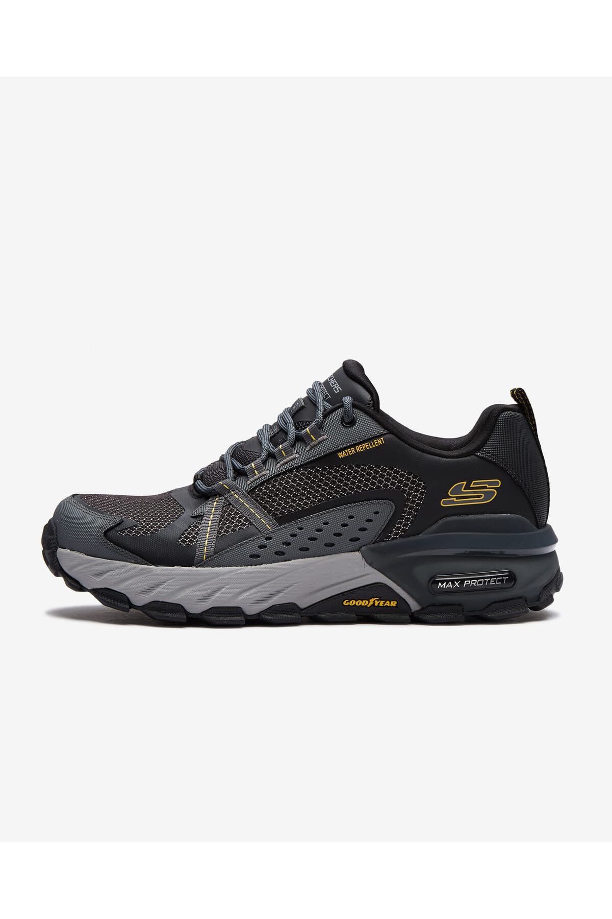 کفش مردانه Skechers Max Protect سیاه اوتدور مدل 237303 BKCC کفش مردانه Skechers Max Protect سیاه اوتدور مدل 237303 BKCC