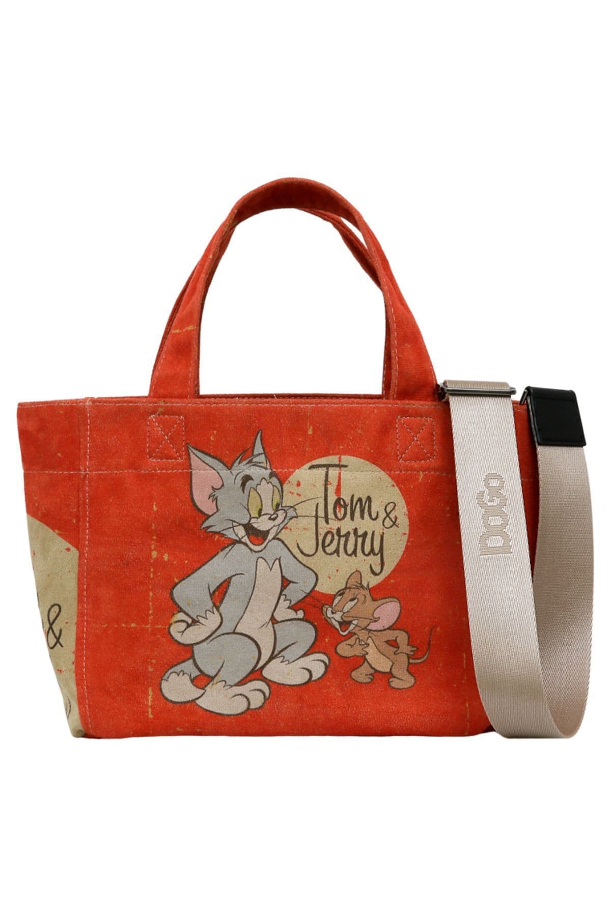 کیف توت زنانه Dogo وگان نارنجی Medium طرح Warner Bros Tom & Jerry کیف توت زنانه Dogo وگان نارنجی Medium طرح Warner Bros Tom & Jerry
