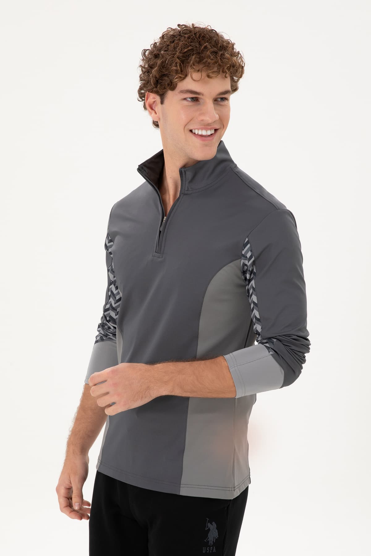 سویشرت مردانه U.S. Polo Assn. ذغالی مدل 50290613-VR006 سویشرت مردانه U.S. Polo Assn. ذغالی مدل 50290613-VR006