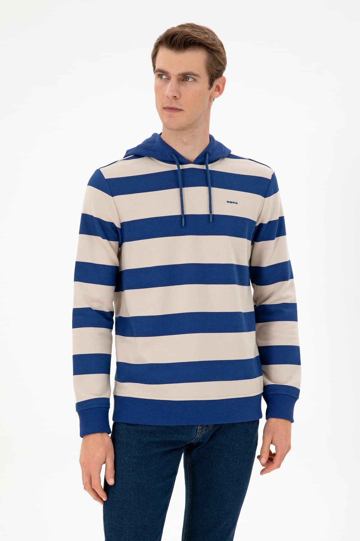 سویشرت مردانه U.S. Polo Assn. نیلی مدل 50293357-VR028 سویشرت مردانه U.S. Polo Assn. نیلی مدل 50293357-VR028