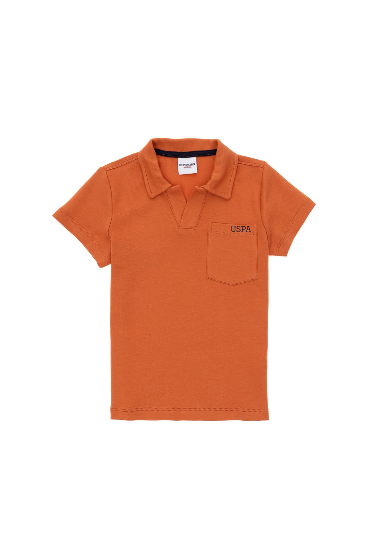 تیشرت پسرانه یقه پولو U.S. Polo Assn. دارچینی مدل 50295438-VR191 تیشرت پسرانه یقه پولو U.S. Polo Assn. دارچینی مدل 50295438-VR191