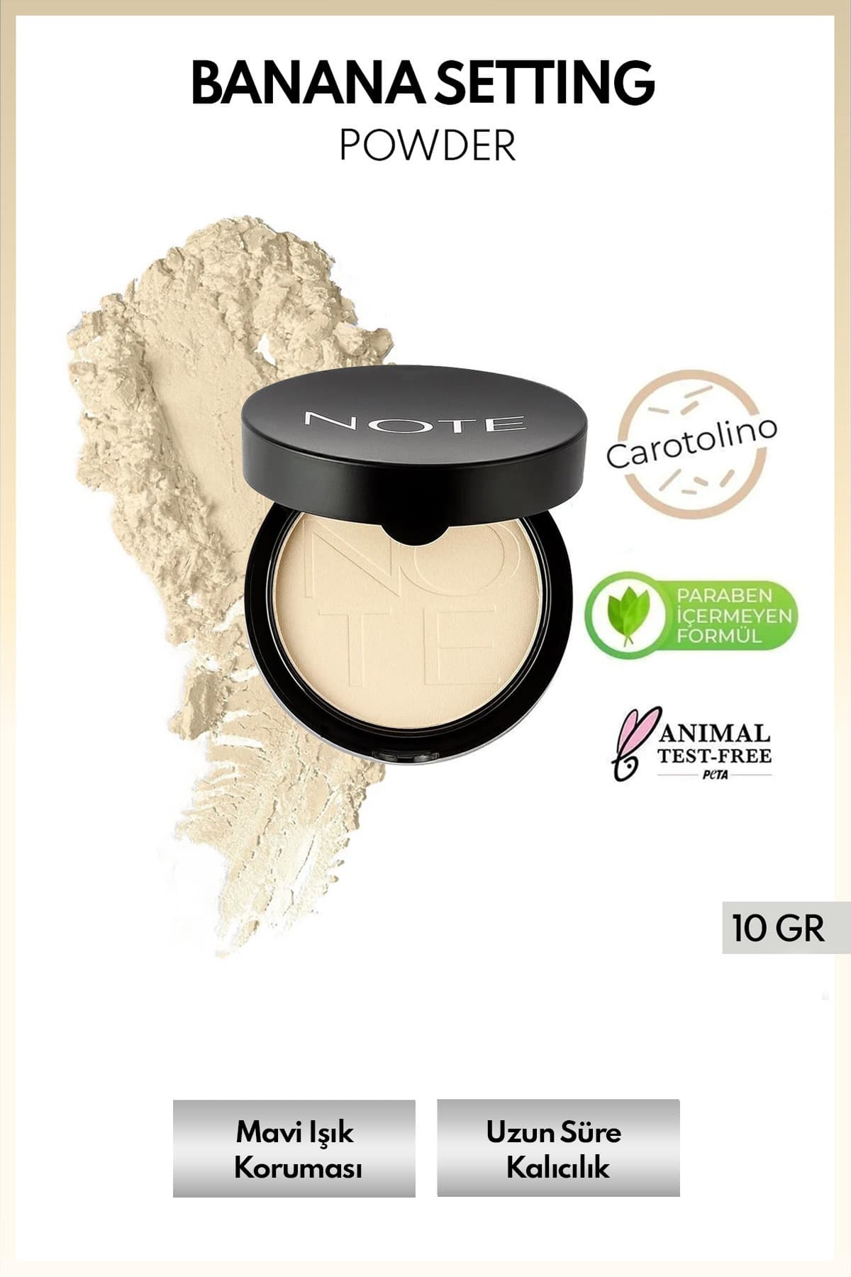 پودر فیکسکننده آرایش موزی Note Cosmetics با جلوه مات پودر فیکسکننده آرایش موزی Note Cosmetics با جلوه مات