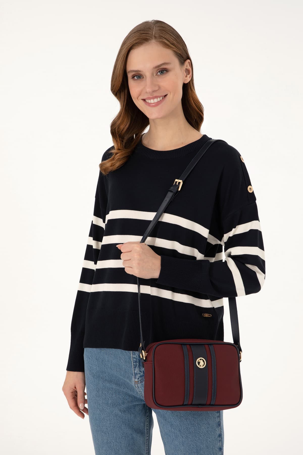 کیف کراسبدی زنانه U.S. Polo Assn. مشکی مدل 50293672-VR046 کیف کراسبدی زنانه U.S. Polo Assn. مشکی مدل 50293672-VR046