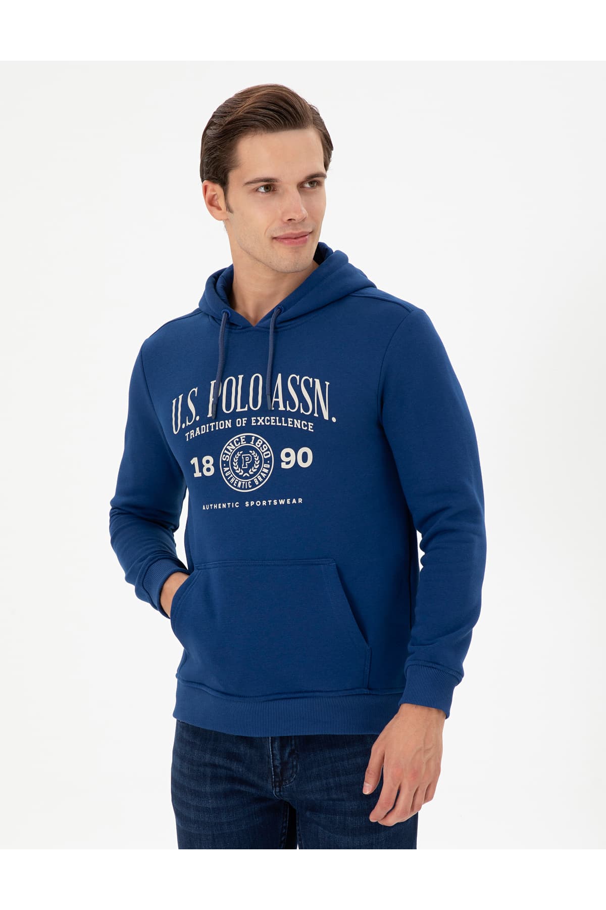 سویشرت مردانه U.S. Polo Assn. نیلی مدل 50293446-VR028 سویشرت مردانه U.S. Polo Assn. نیلی مدل 50293446-VR028