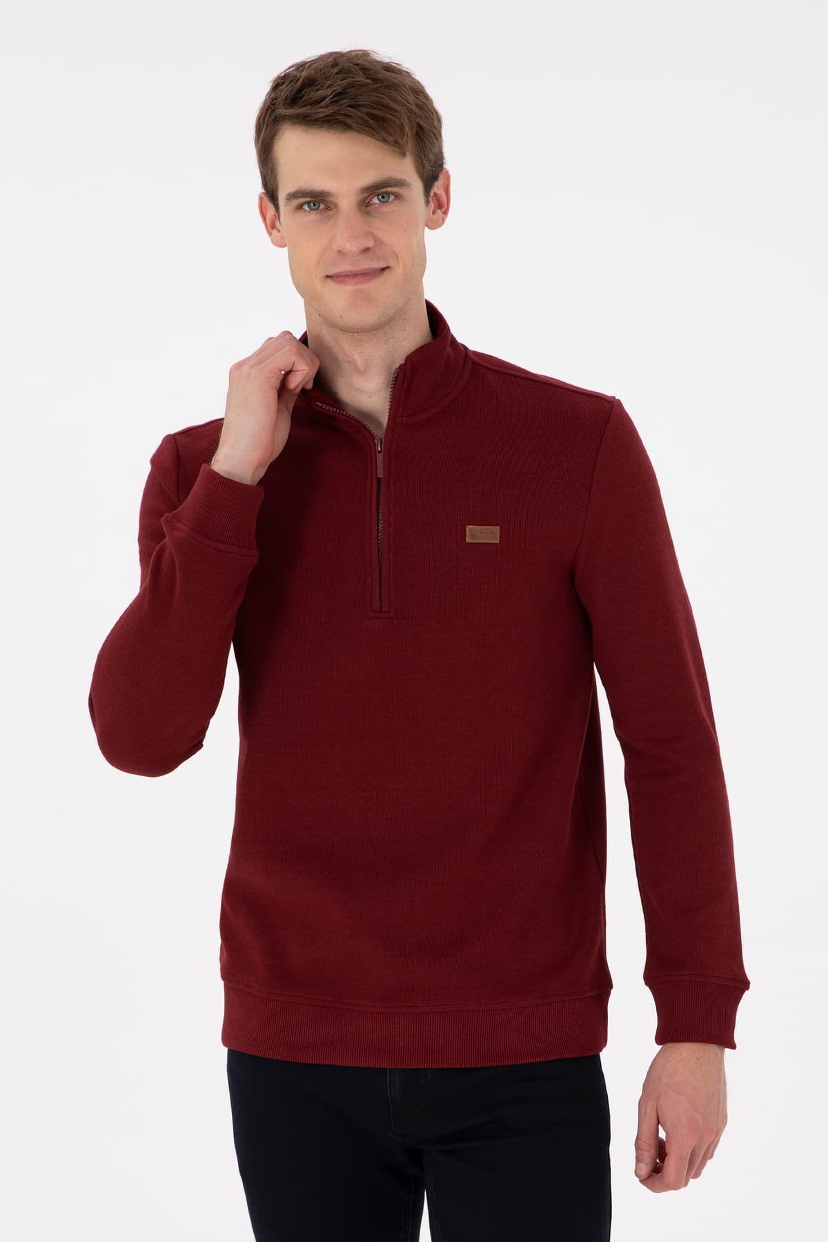 سویشرت مردانه U.S. Polo Assn. ساده نارگیلی مدل 50298243-VR153 سویشرت مردانه U.S. Polo Assn. ساده نارگیلی مدل 50298243-VR153