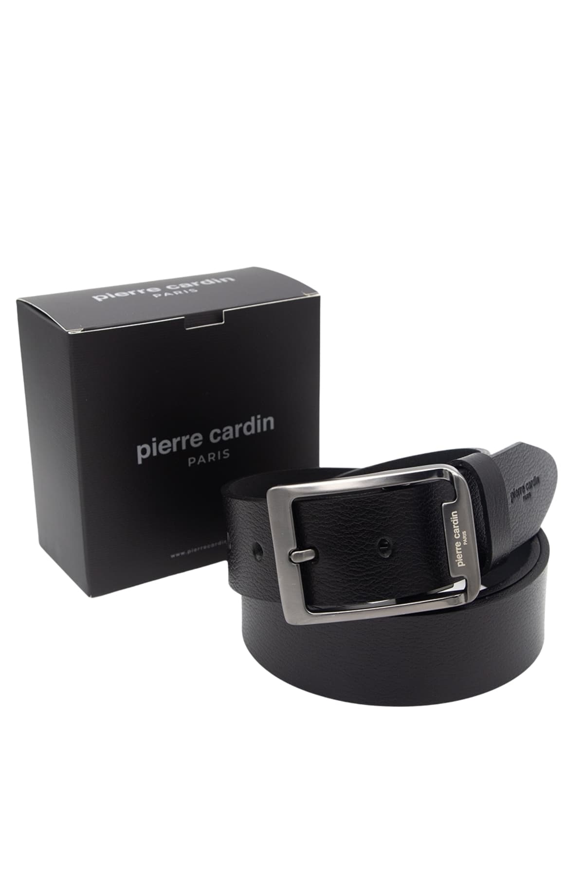 کمربند مردانه Pierre Cardin چرمی مشکی مدل PC-3100HS9 کمربند مردانه Pierre Cardin چرمی مشکی مدل PC-3100HS9