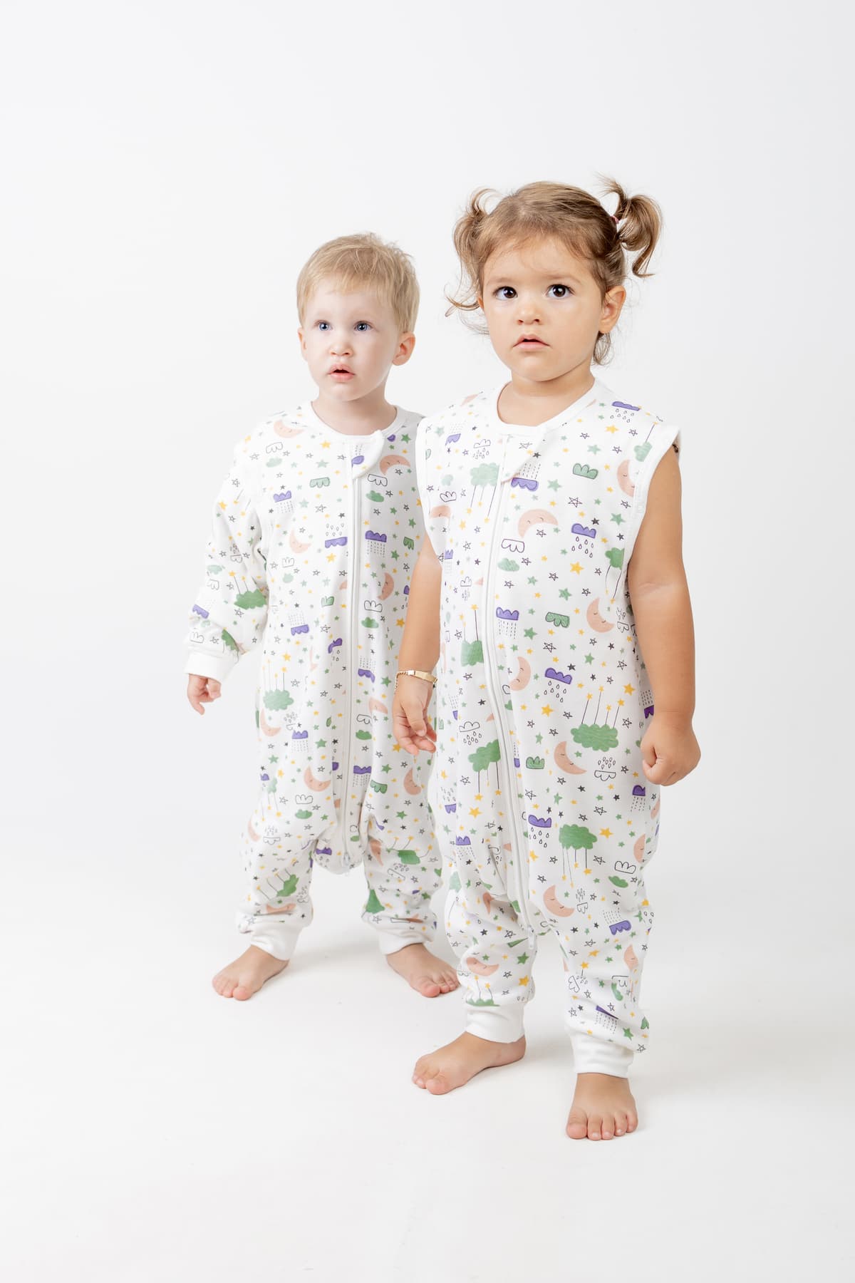 کیسه خواب نوزاد یونیسکس Sarebaby پارچه ویژه دولایه از پنبه طبیعی 100% با 1.0 Tog کیسه خواب نوزاد یونیسکس Sarebaby پارچه ویژه دولایه از پنبه طبیعی 100% با 1.0 Tog