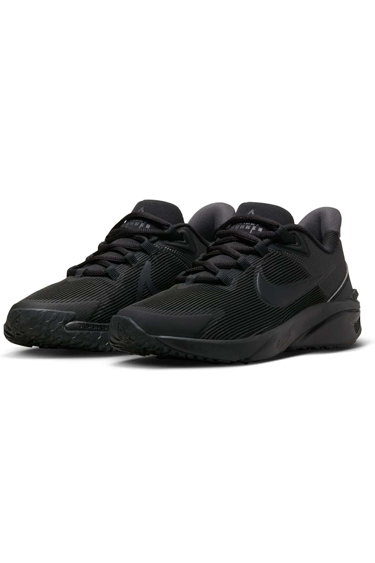 کفش ورزشی یونیسکس Nike مشکی مدل Dx7615 Star Runner 4 (Gs) کفش ورزشی یونیسکس Nike مشکی مدل Dx7615 Star Runner 4 (Gs)