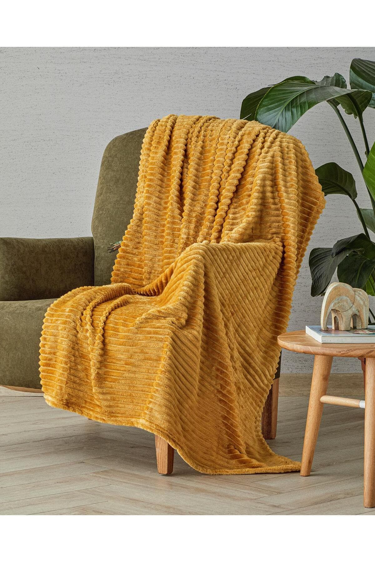 پتوی تلویزیونی English Home Cozy Oasis زرد 120x160 cm پتوی تلویزیونی English Home Cozy Oasis زرد 120x160 cm