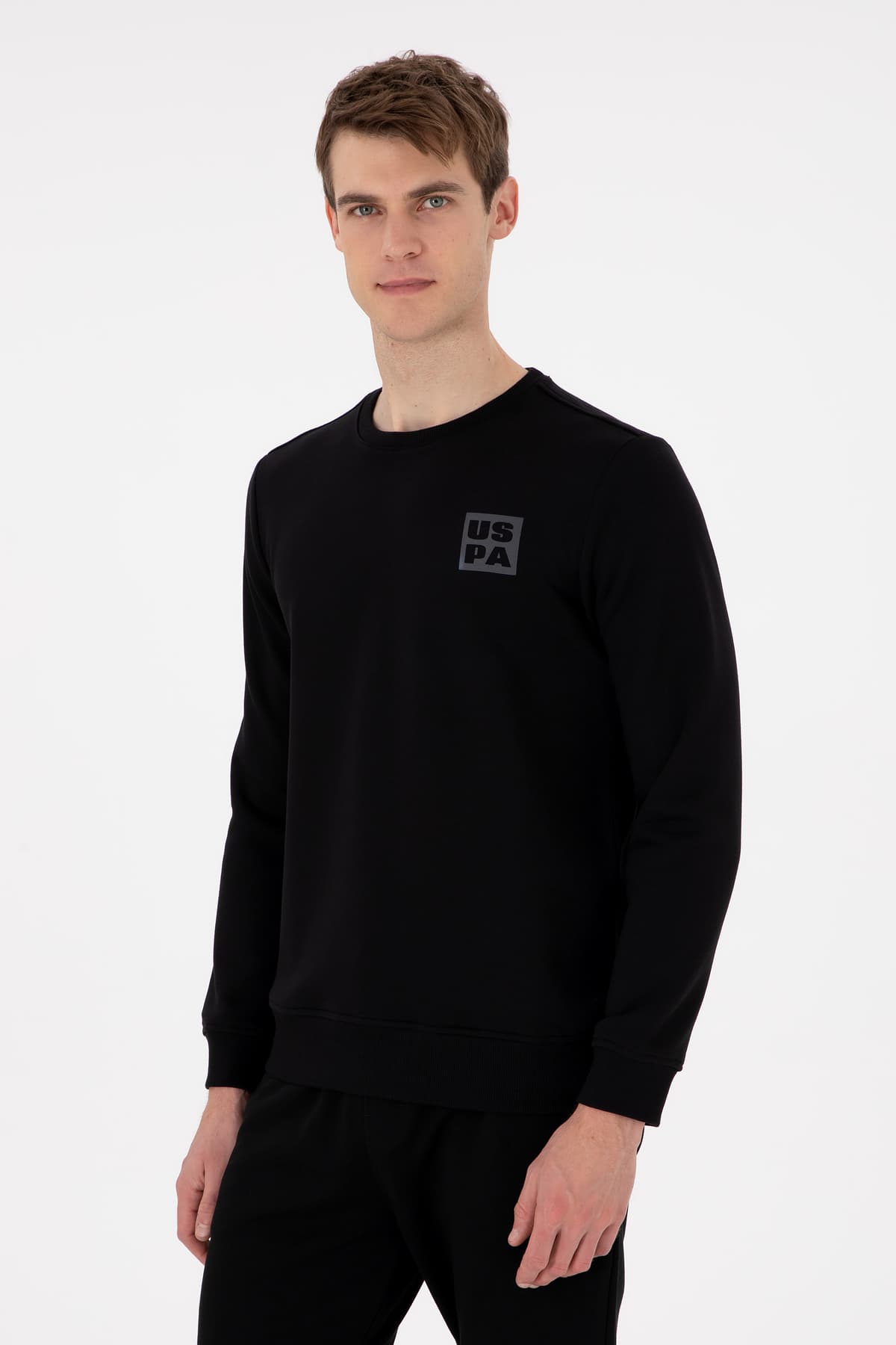 سویشرت مردانه U.S. Polo Assn. فیت معمولی یقه گرد سرمهای مدل 50293456-VR033 سویشرت مردانه U.S. Polo Assn. فیت معمولی یقه گرد سرمهای مدل 50293456-VR033