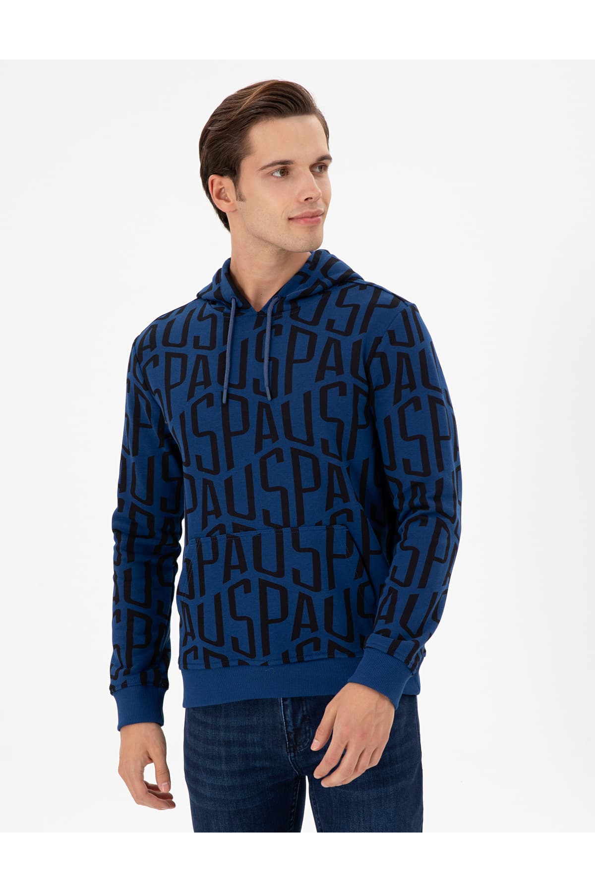 سویشرت مردانه U.S. Polo Assn. رنگ نیلی مدل 50293445-VR028 سویشرت مردانه U.S. Polo Assn. رنگ نیلی مدل 50293445-VR028