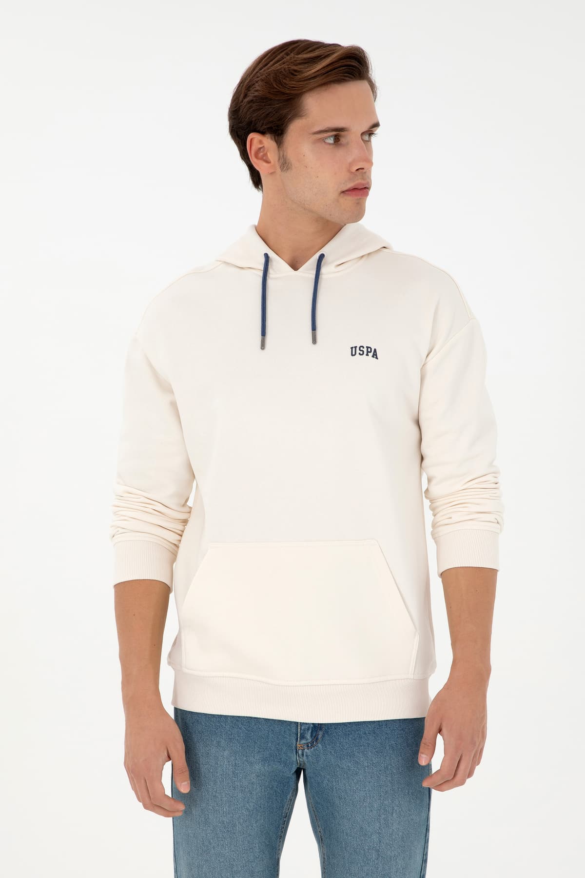 سوئیشرت مردانه U.S. Polo Assn. کرم بیسیک مدل 50295149-VR071 سوئیشرت مردانه U.S. Polo Assn. کرم بیسیک مدل 50295149-VR071