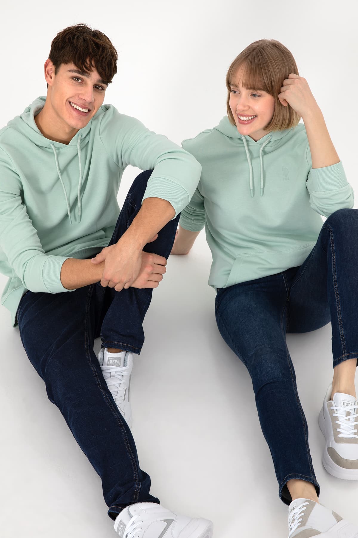 سویشرت مردانه U.S. Polo Assn. ساده سبز آبی مدل 50295167-VR048 سویشرت مردانه U.S. Polo Assn. ساده سبز آبی مدل 50295167-VR048