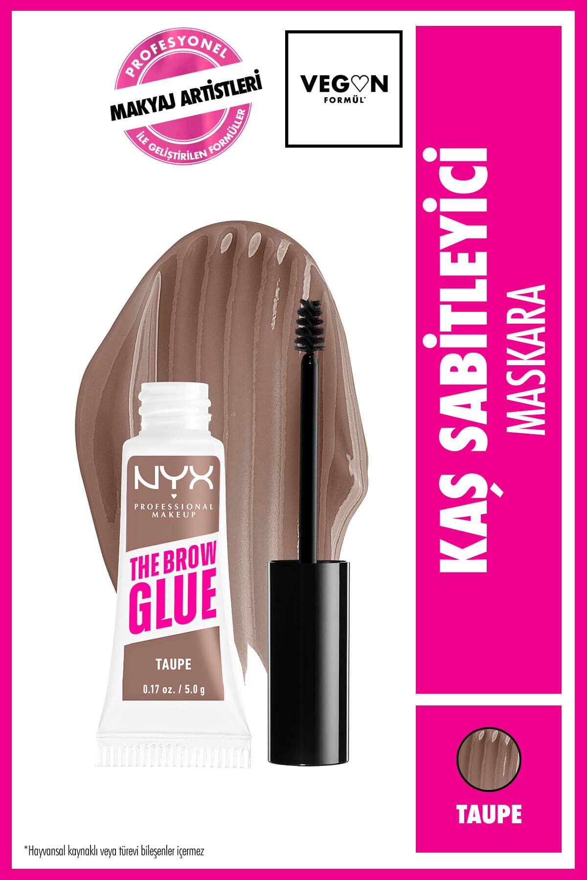 ژل ابرو شفاف NYX Professional Makeup The Brow Glue Instant Brow Styler ژل ابرو شفاف NYX Professional Makeup The Brow Glue Instant Brow Styler