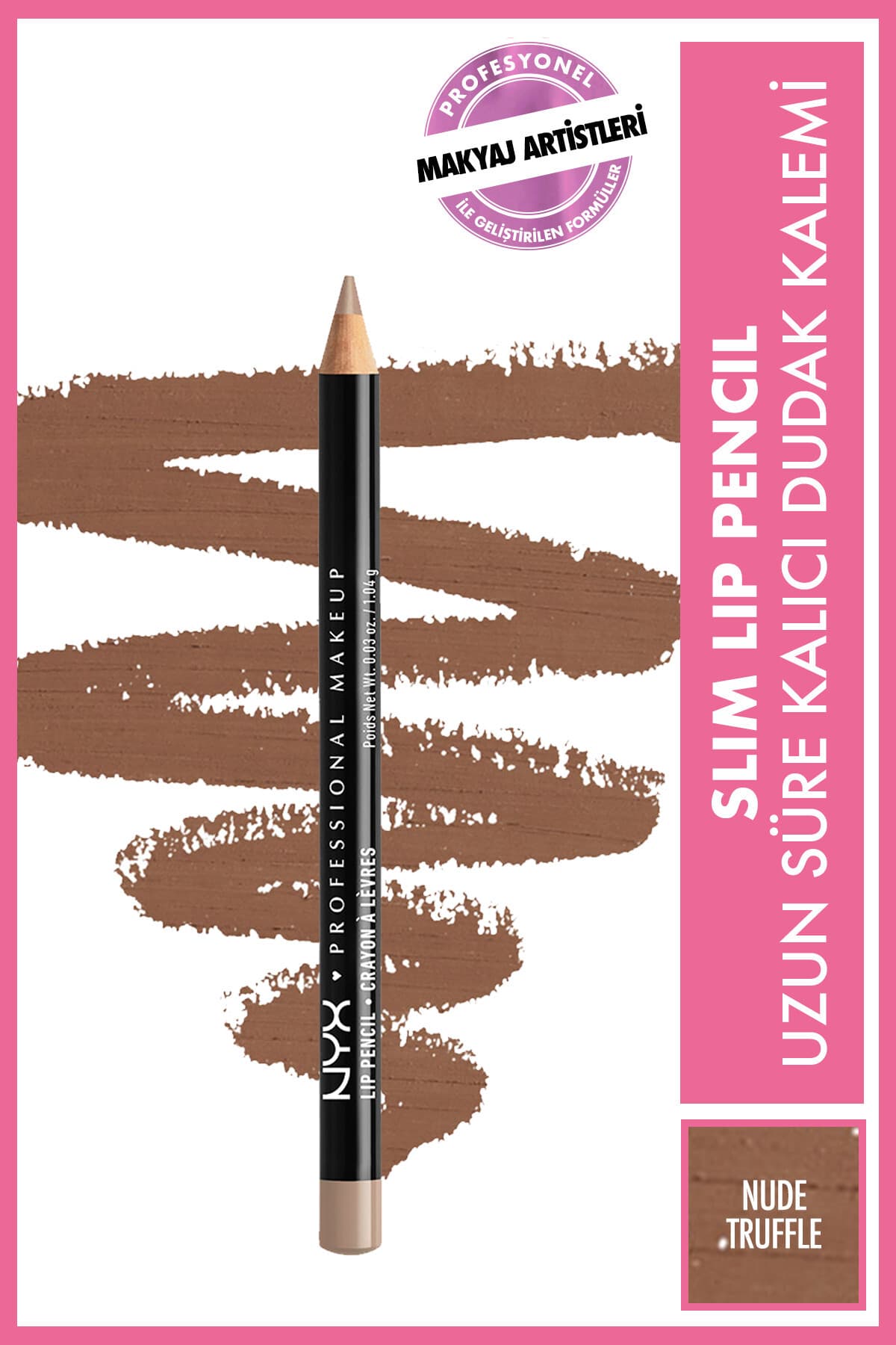 مداد لب NYX Professional Makeup نود ترافل مدل Slim Lip Pencil مداد لب NYX Professional Makeup نود ترافل مدل Slim Lip Pencil