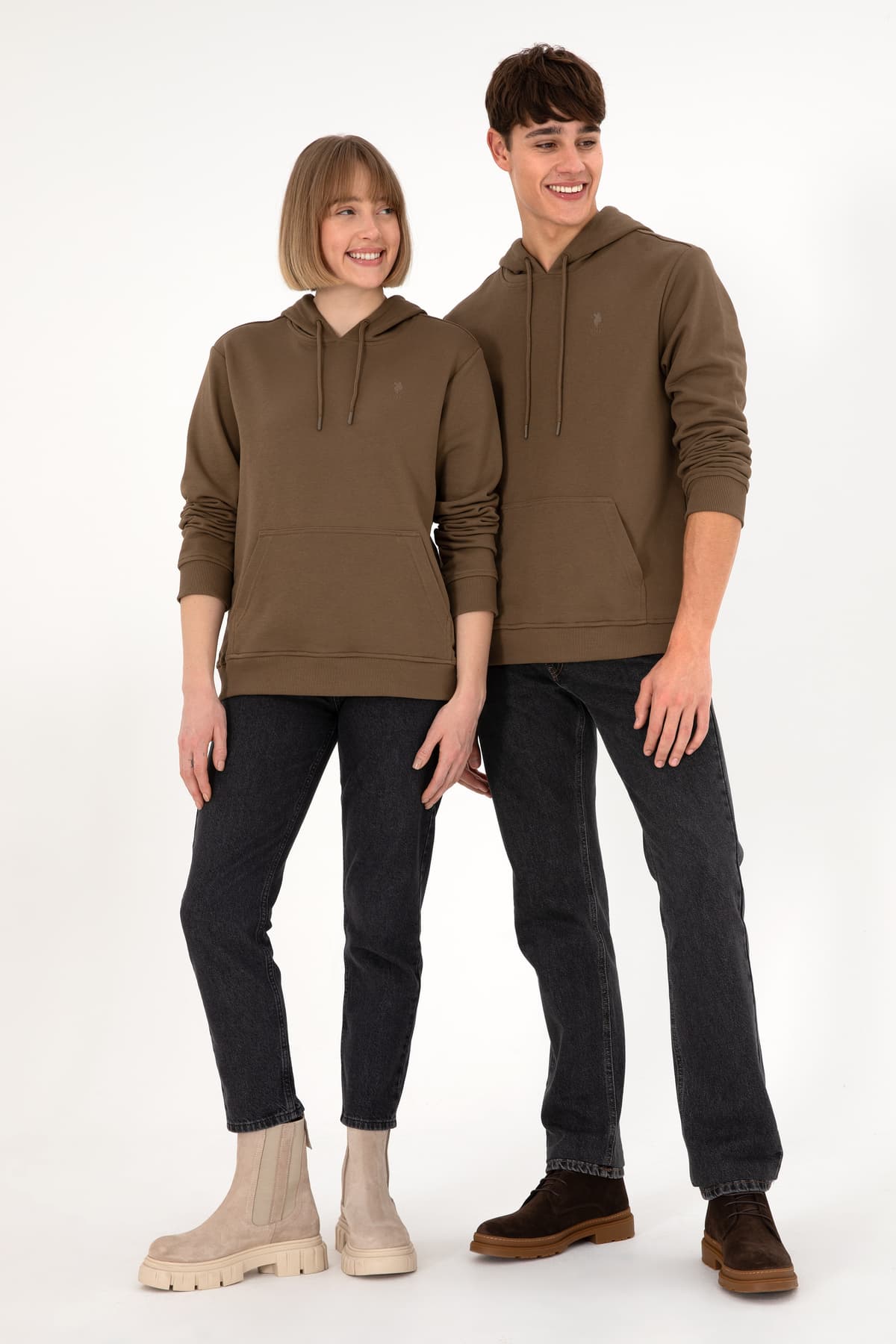 سویشرت مردانه U.S. Polo Assn. خاکی بیسیک مدل 50295167-VR027 سویشرت مردانه U.S. Polo Assn. خاکی بیسیک مدل 50295167-VR027