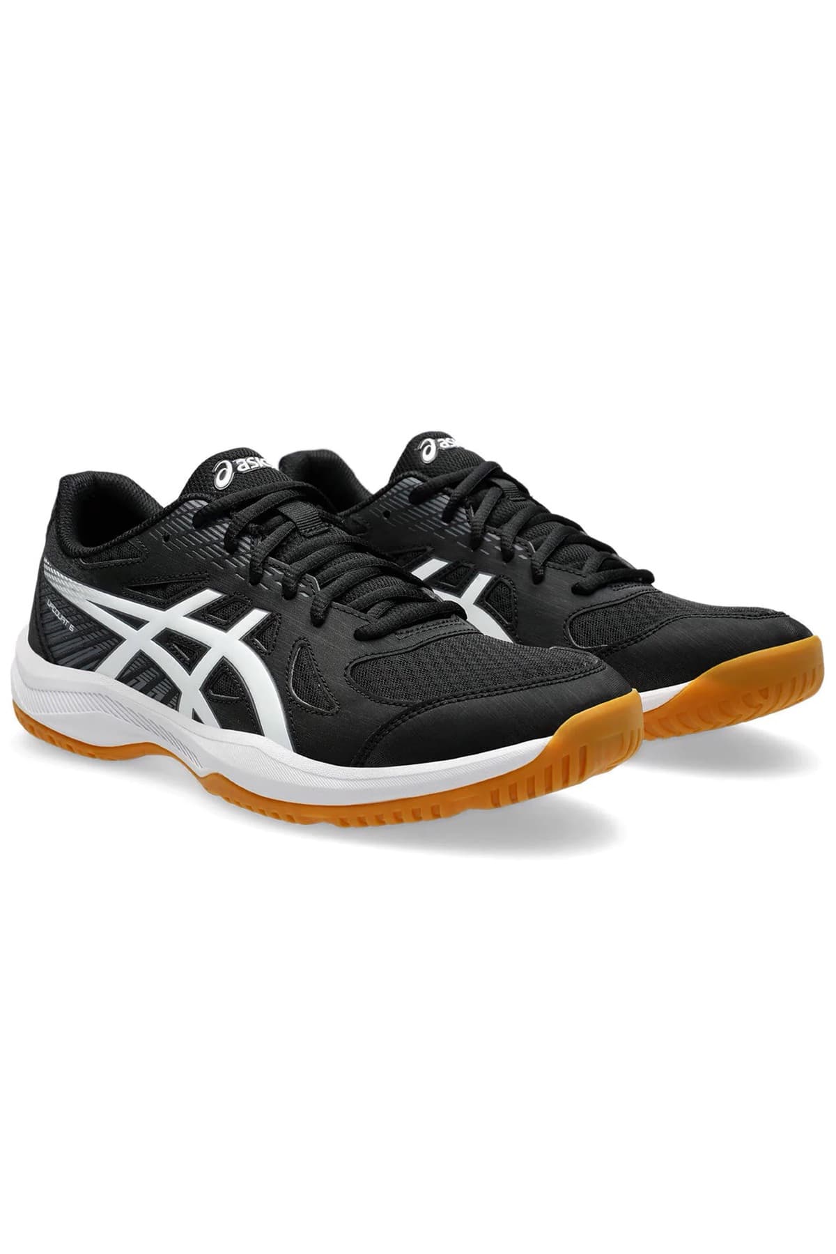 کفش والیبال یونیسکس Asics Upcourt 6 مشکی مدل 1071A104-001 کفش والیبال یونیسکس Asics Upcourt 6 مشکی مدل 1071A104-001
