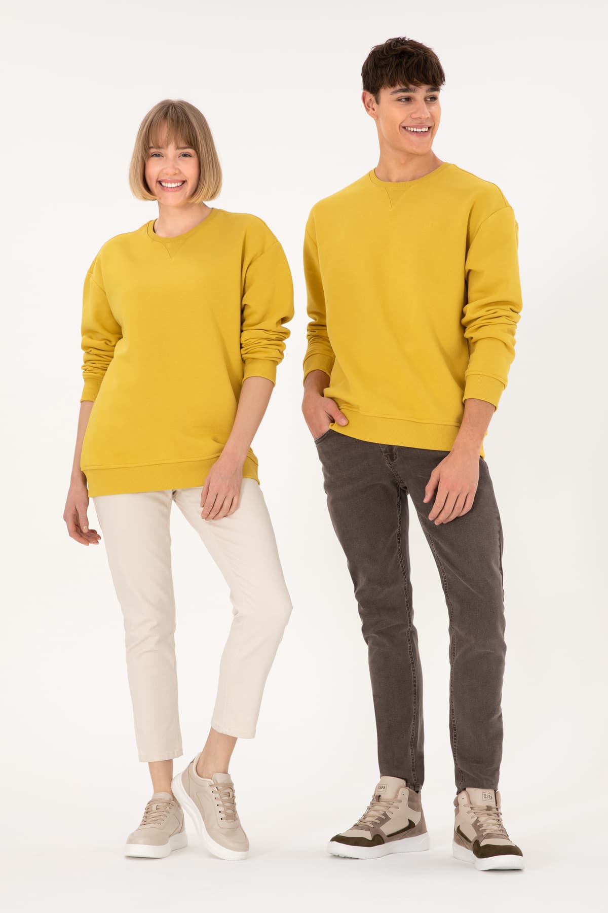 سوئیشرت مردانه U.S. Polo Assn. یقه گرد زرد بیسیک شاردون مدل 50295148-VR094 سوئیشرت مردانه U.S. Polo Assn. یقه گرد زرد بیسیک شاردون مدل 50295148-VR094