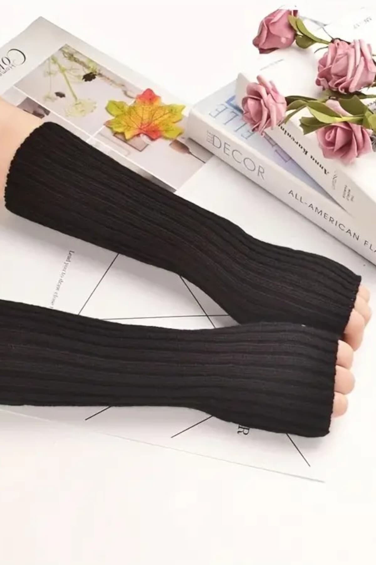 دستکش بافتنی گرمکن زنانه Moibody اکریلیک %100 مشکی دستکش بافتنی گرمکن زنانه Moibody اکریلیک %100 مشکی