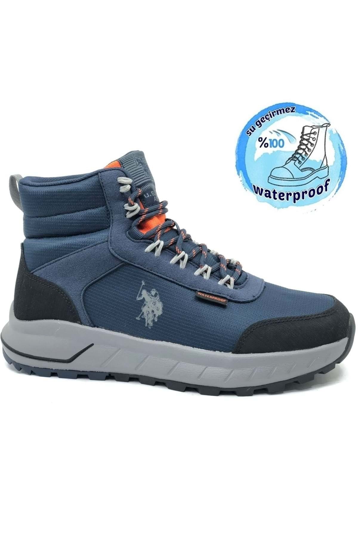 بوت مردانه U.S. Polo Assn ضد آب فضای باز سرمهای مدل Elha بوت مردانه U.S. Polo Assn ضد آب فضای باز سرمهای مدل Elha