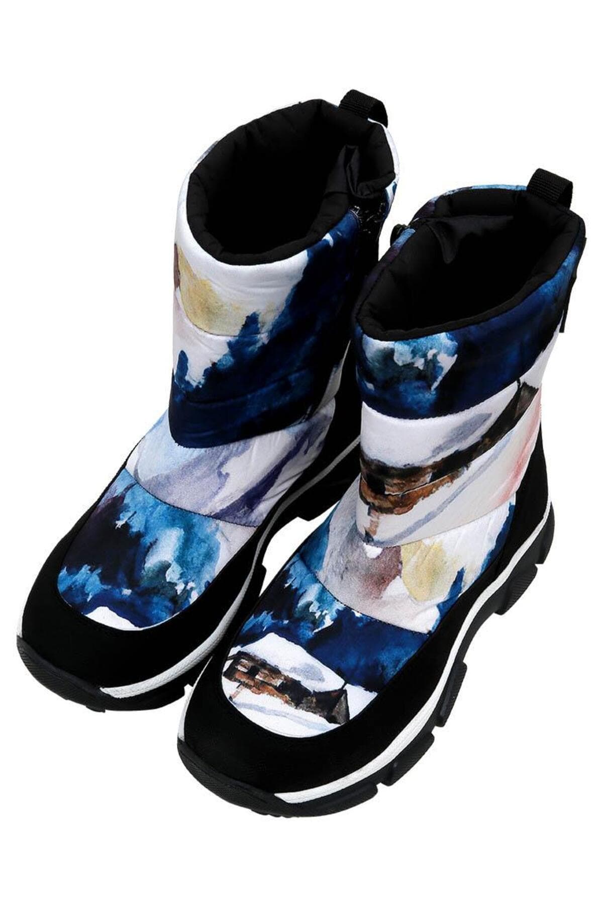 بوت برفی زنانه وگان Dogo چندرنگ طرح Snow and Ink بوت برفی زنانه وگان Dogo چندرنگ طرح Snow and Ink