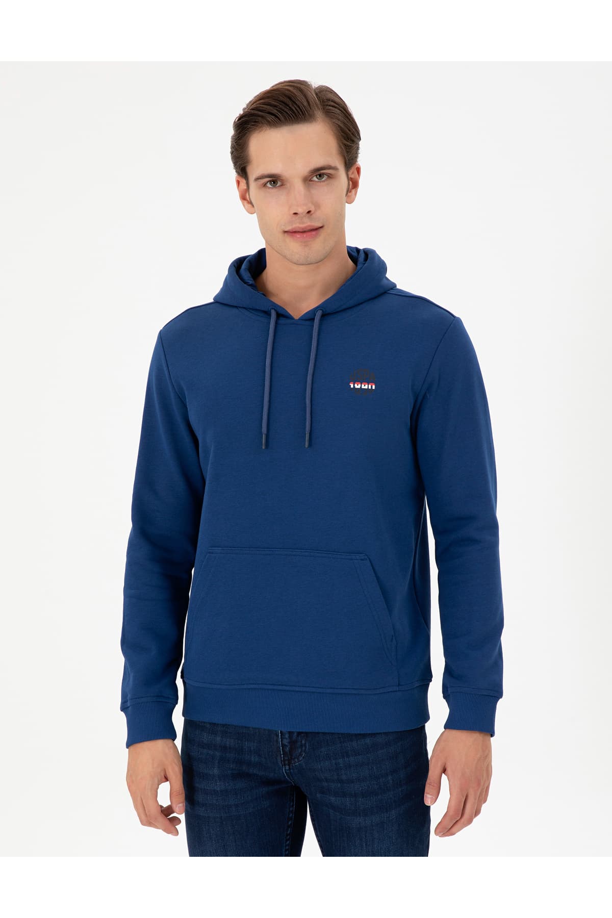 سویشرت مردانه U.S. Polo Assn. ایندیگو مدل 50293454-VR028 سویشرت مردانه U.S. Polo Assn. ایندیگو مدل 50293454-VR028