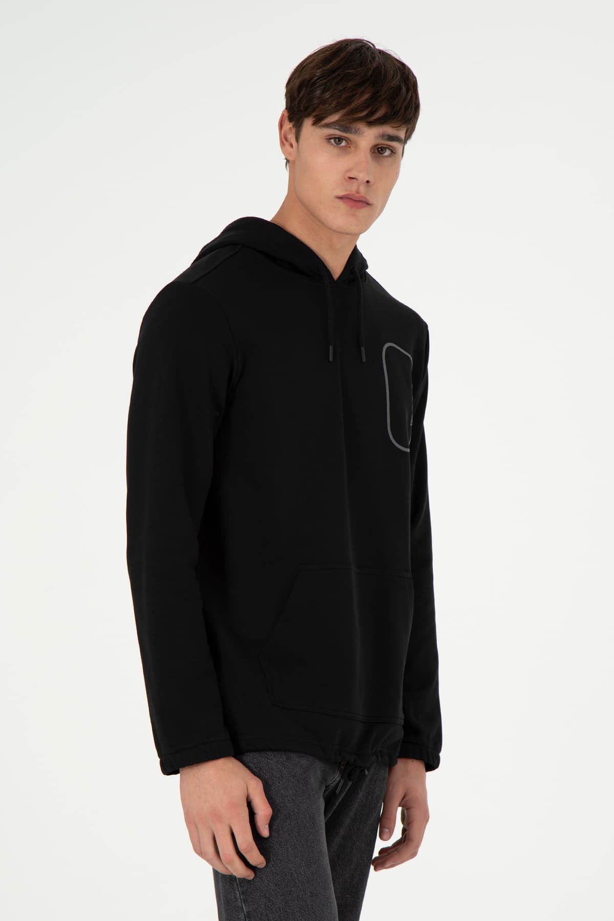 سوئیشرت مردانه U.S. Polo Assn. مشکی مدل 50293310-VR046 سوئیشرت مردانه U.S. Polo Assn. مشکی مدل 50293310-VR046