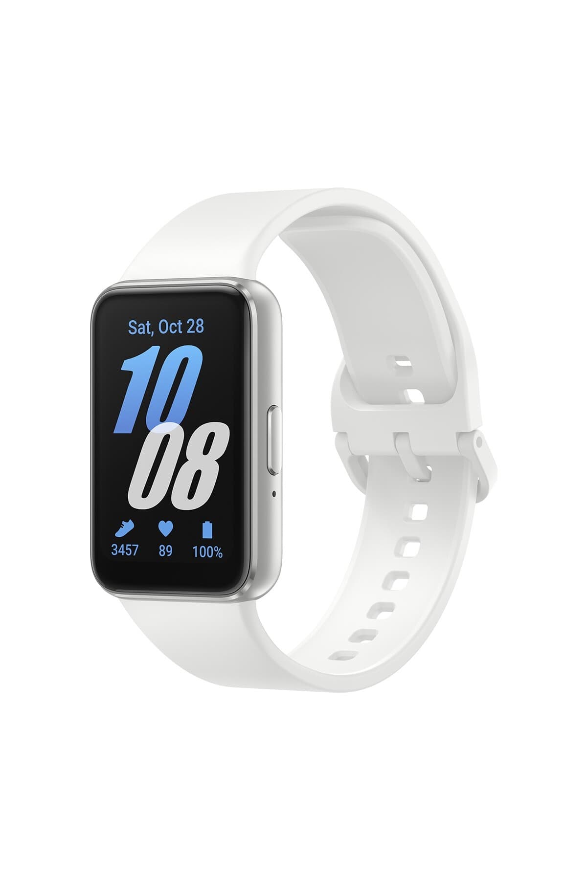 دستبند هوشمند Samsung Galaxy Fit 3 نقرهای دستبند هوشمند Samsung Galaxy Fit 3 نقرهای
