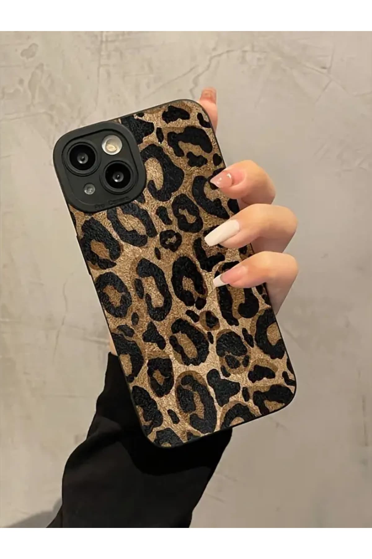 قاب گوشی سازگار با iPhone 13-14 KVK PRİVACY زرد مات طرح پلنگی نرم مقاوم در برابر ضربه با محافظ دوربین قاب گوشی سازگار با iPhone 13-14 KVK PRİVACY زرد مات طرح پلنگی نرم مقاوم در برابر ضربه با محافظ دوربین