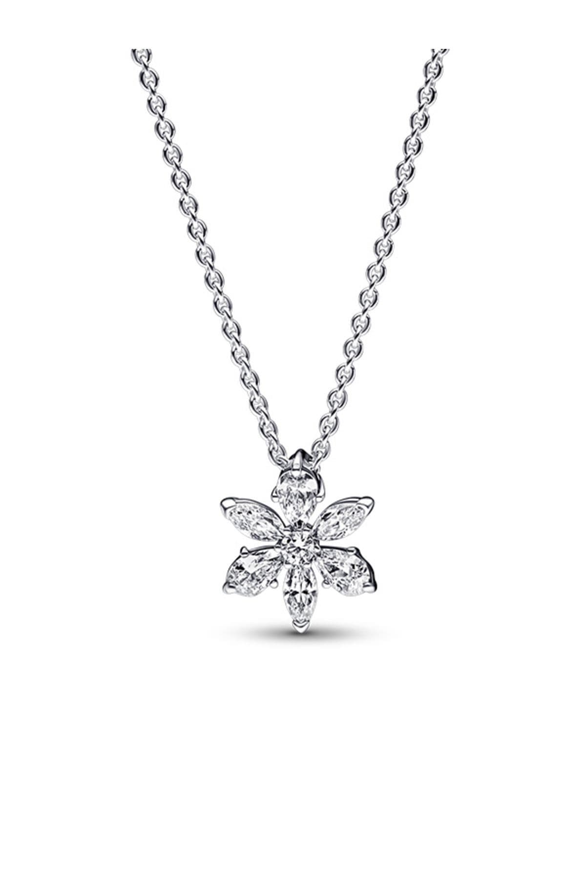 گردنبند زنانه Pandora Moments Herbaryum نقره 925 درخشان 45 cm طرح گل گردنبند زنانه Pandora Moments Herbaryum نقره 925 درخشان 45 cm طرح گل