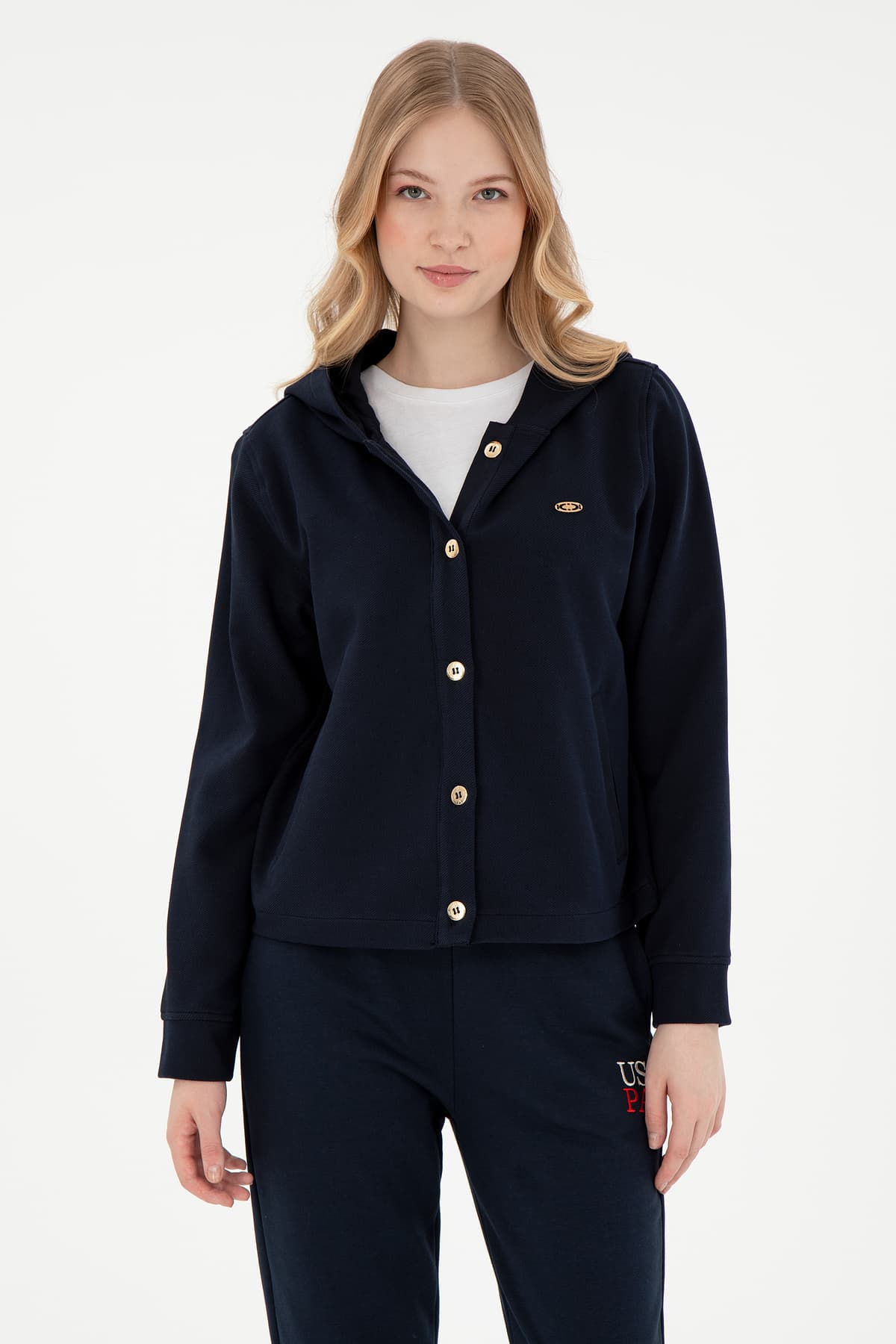 سوئیشرت زنانه U.S. Polo Assn. سرمهای مدل 50292441-VR033 سوئیشرت زنانه U.S. Polo Assn. سرمهای مدل 50292441-VR033
