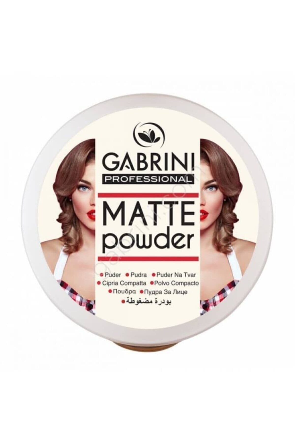 پودر مات آرایشی Gabrini مدل 03 پودر مات آرایشی Gabrini مدل 03