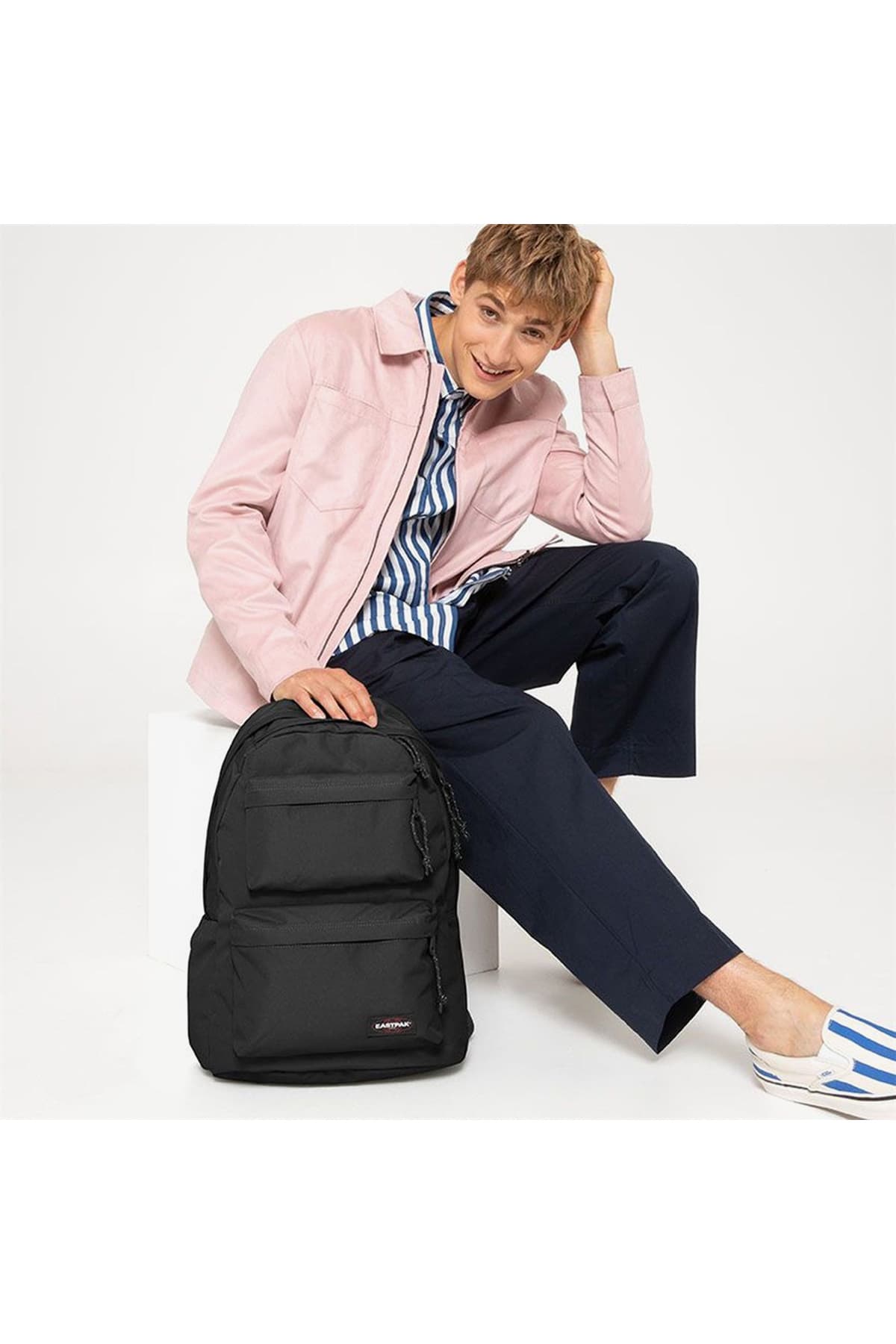 کوله پشتی یونیسکس Eastpak مشکی Padded Double کوله پشتی یونیسکس Eastpak مشکی Padded Double
