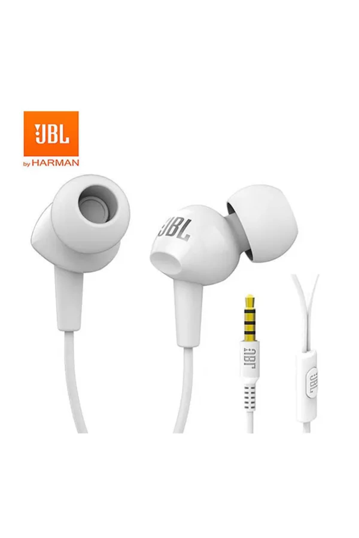 هدفون درونگوشی JBL دارای میکروفون رنگ سفید مدل C100SIUWHT CT IE هدفون درونگوشی JBL دارای میکروفون رنگ سفید مدل C100SIUWHT CT IE