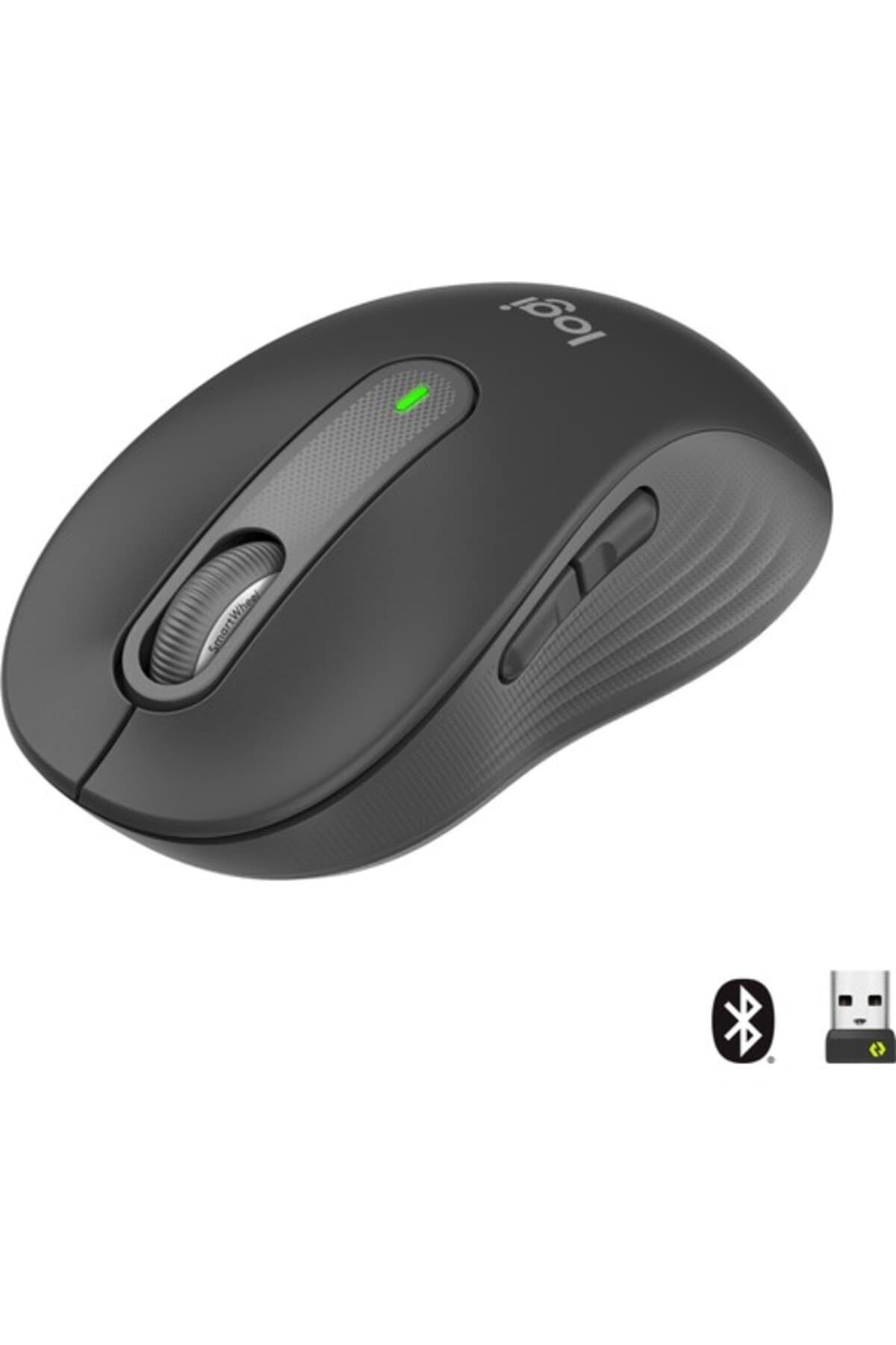ماوس بیسیم پسرانه Logitech بیصدا مشکی Signature M650 مدل 910-006253 ماوس بیسیم پسرانه Logitech بیصدا مشکی Signature M650 مدل 910-006253