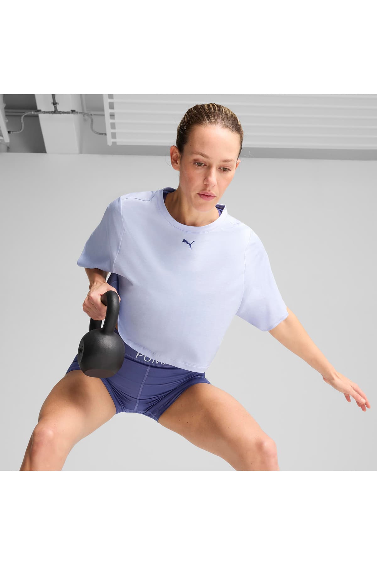 تیشرت زنانه Puma تمرینی مشبک آبی Cloudspun تیشرت زنانه Puma تمرینی مشبک آبی Cloudspun