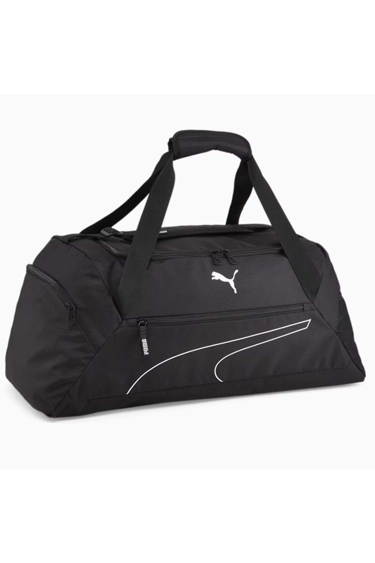 کیف ورزشی یونیسکس Puma Fundamentals سایز M مشکی مدل 090333 کیف ورزشی یونیسکس Puma Fundamentals سایز M مشکی مدل 090333