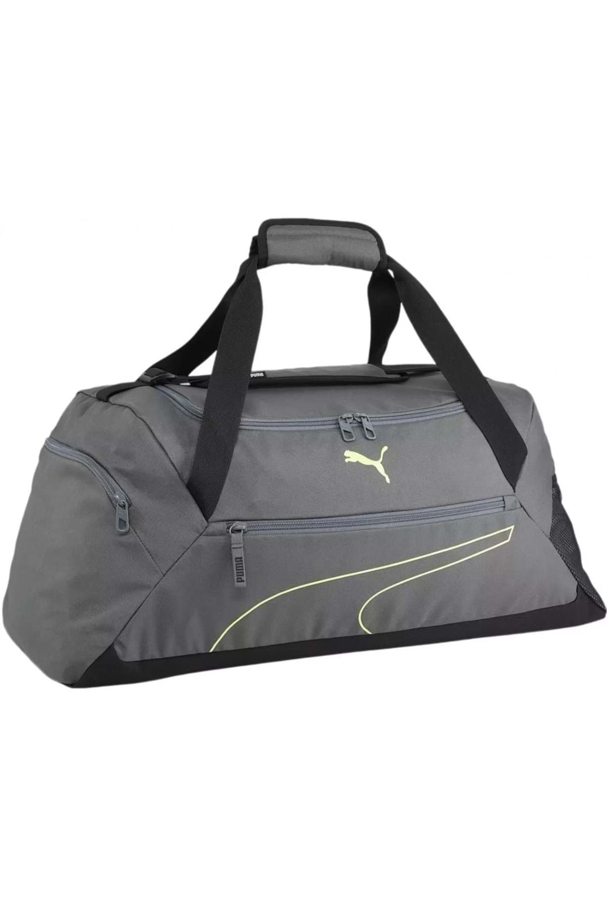 ساک ورزشی یونیسکس Puma Fundamentals سایز M خاکستری مدل 090333 ساک ورزشی یونیسکس Puma Fundamentals سایز M خاکستری مدل 090333