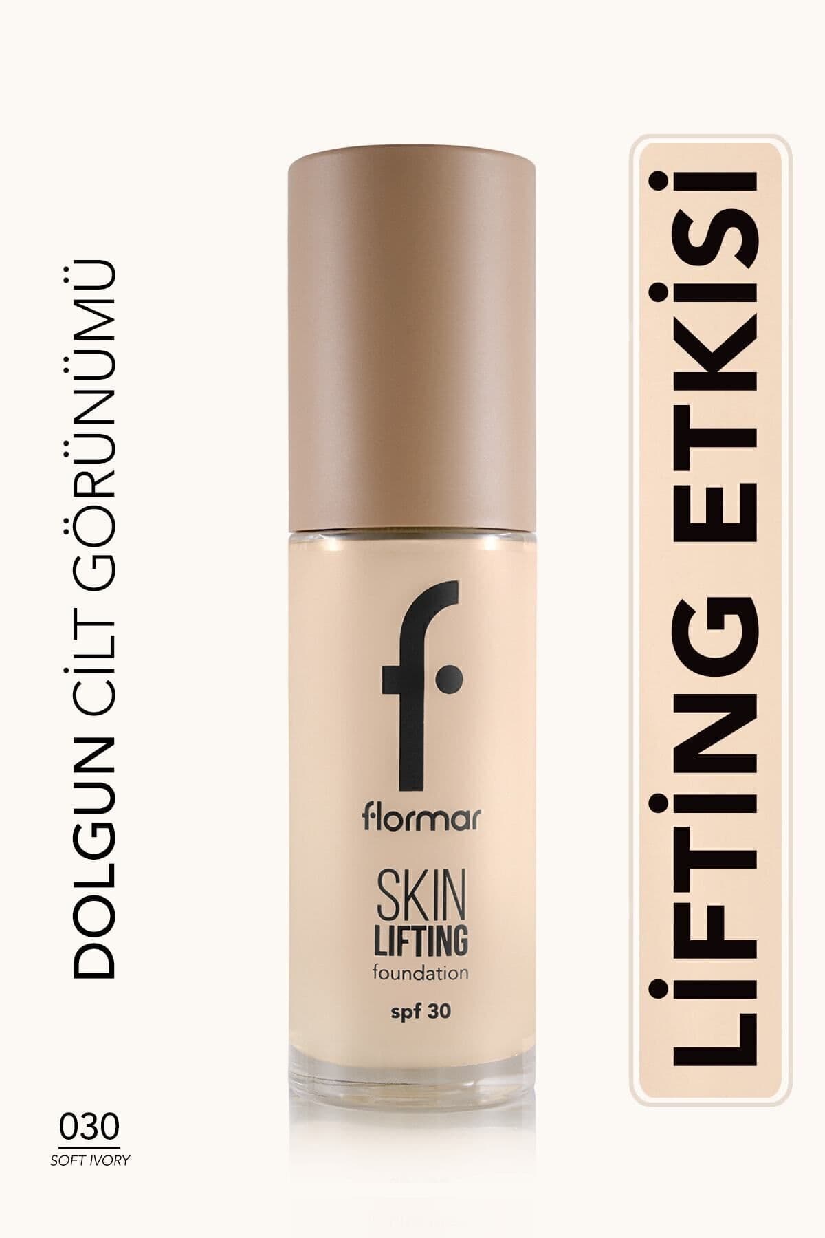 فوندیشن Flormar با SPF30 و اثر لیفتینگ، رنگ عاجی ملایم، مدل 030 فوندیشن Flormar با SPF30 و اثر لیفتینگ، رنگ عاجی ملایم، مدل 030