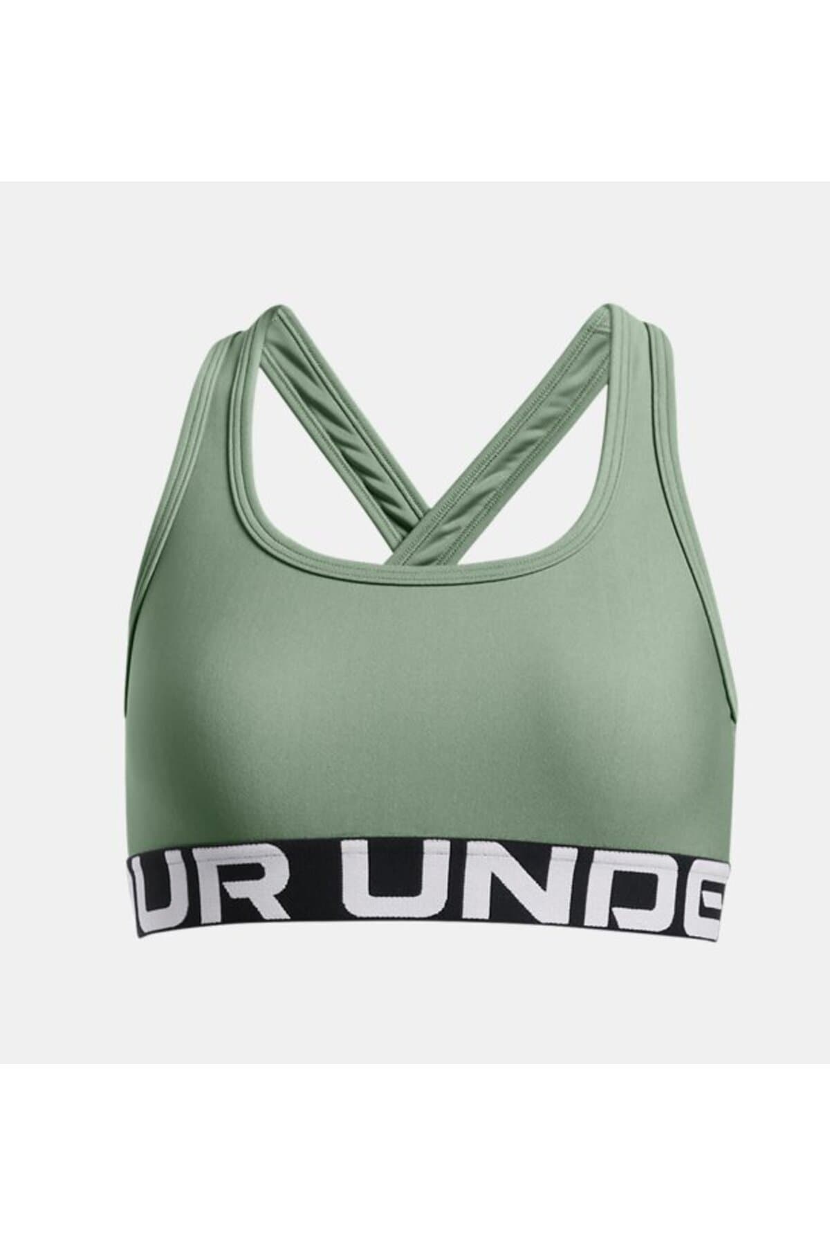 سوتین ورزشی دخترانه Under Armour UA Crossback مدل 1390066-348 سوتین ورزشی دخترانه Under Armour UA Crossback مدل 1390066-348