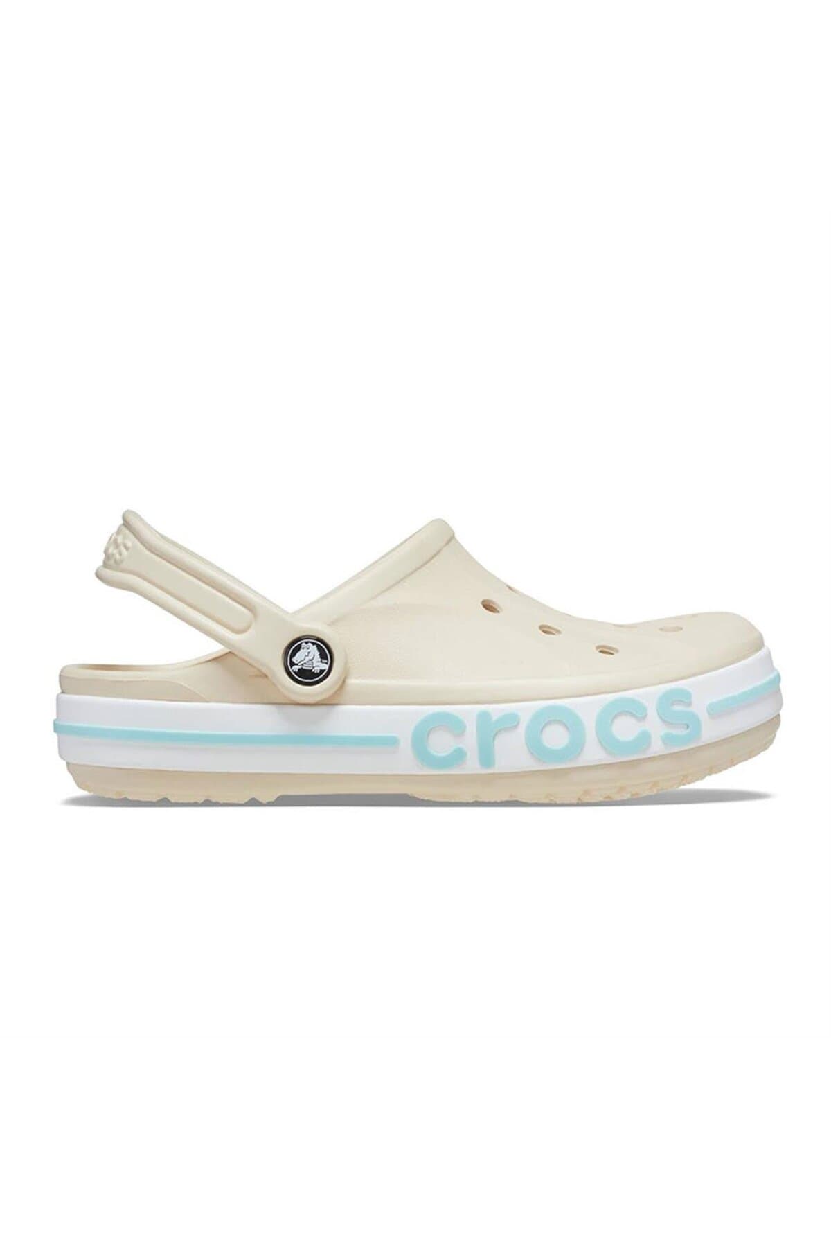 صندل یونیسکس Crocs Bayaband Clog مدل 205089-1 سفید صندل یونیسکس Crocs Bayaband Clog مدل 205089-1 سفید