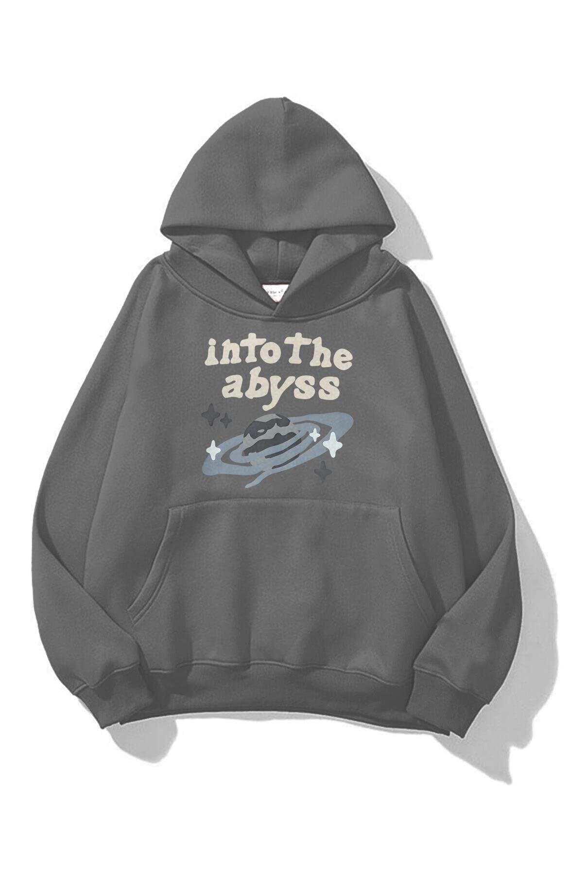 سوئیشرت یونیسکس Co Trendiz مدل İnto the Abyss به رنگ آنتراسیت سوئیشرت یونیسکس Co Trendiz مدل İnto the Abyss به رنگ آنتراسیت