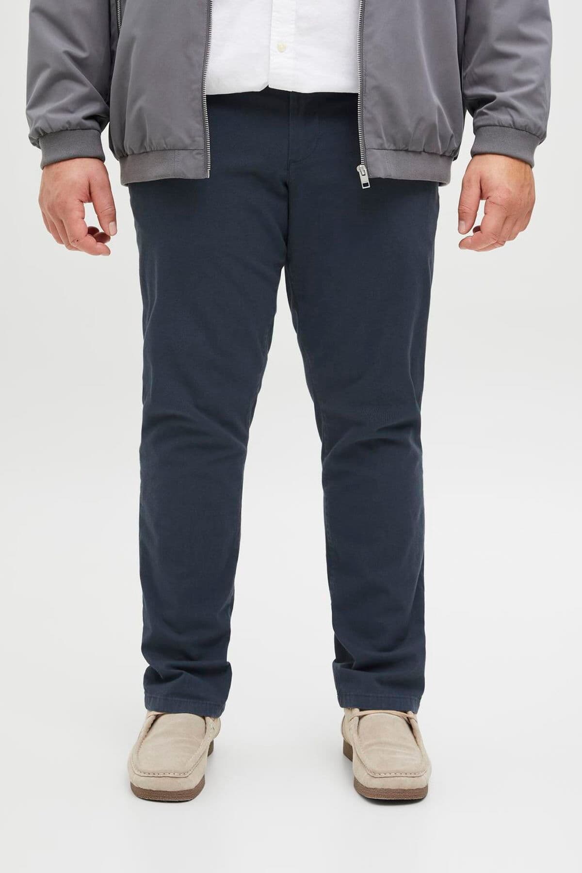 شلوار چینو مردانه Jack & Jones سایز بزرگ مدل Marco شلوار چینو مردانه Jack & Jones سایز بزرگ مدل Marco
