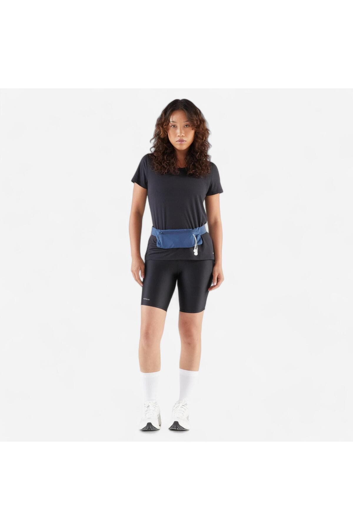 کیف کمری دویدن زنانه Decathlon Kiprun Basique 2 آبی کیف کمری دویدن زنانه Decathlon Kiprun Basique 2 آبی