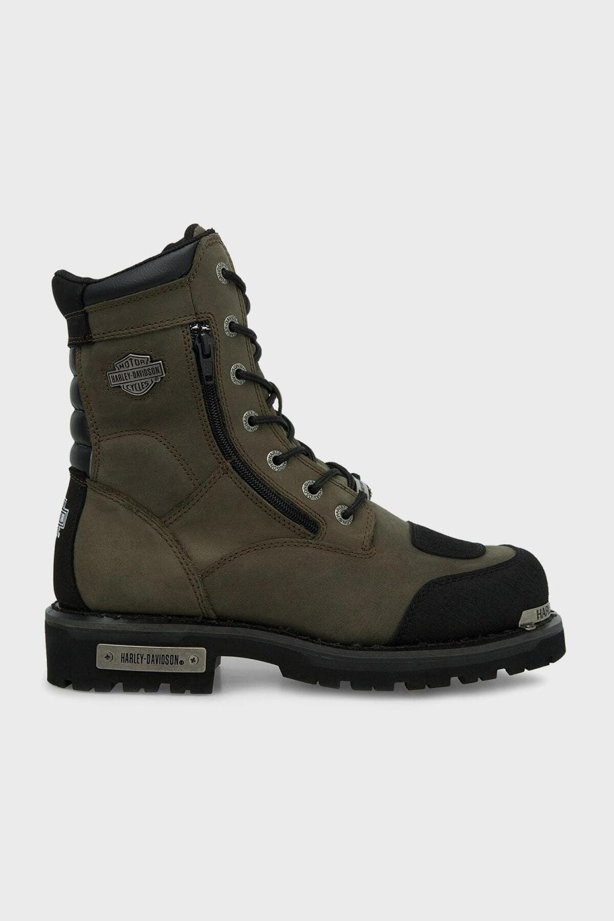 بوت مردانه Harley Davidson چرمی خاکی مدل Riddick 025m100552 بوت مردانه Harley Davidson چرمی خاکی مدل Riddick 025m100552