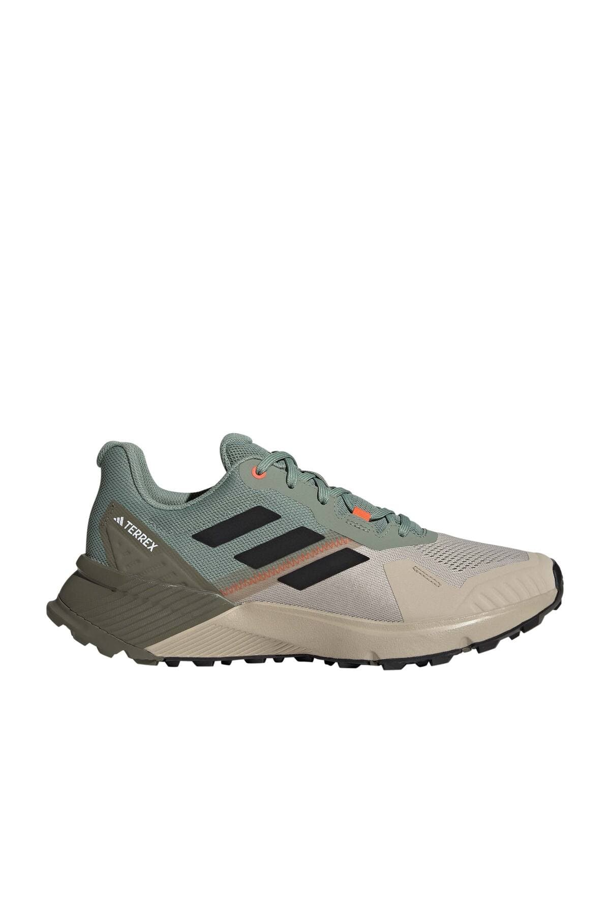 کفش تریل رانینگ مردانه adidas Terrex Soulstride خاکی مدل JI1925 کفش تریل رانینگ مردانه adidas Terrex Soulstride خاکی مدل JI1925