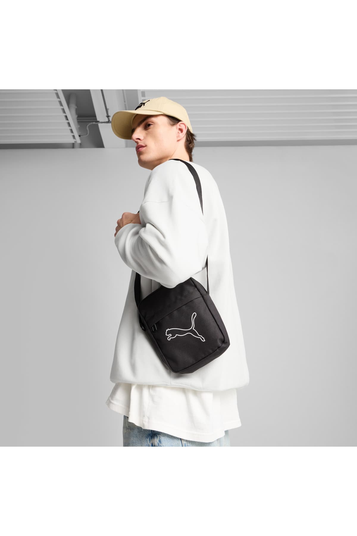 کیف دوشی زنانه Puma Plus مشکی مدل 091182-01 کیف دوشی زنانه Puma Plus مشکی مدل 091182-01