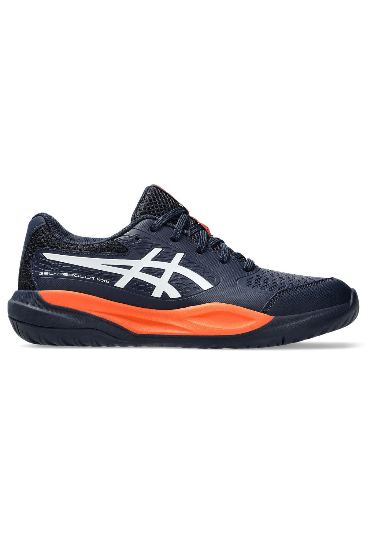 کفش تنیس بچگانه Asics مشکی GEL-RESOLUTION X GS مدل 1044A081-400 کفش تنیس بچگانه Asics مشکی GEL-RESOLUTION X GS مدل 1044A081-400