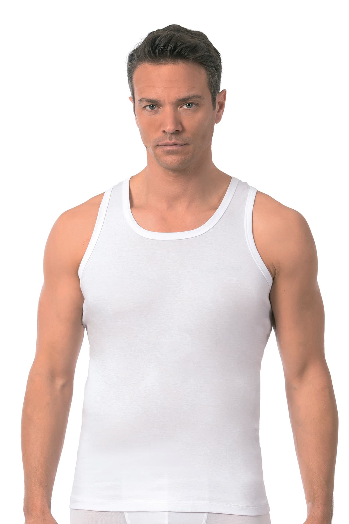 اتلت مردانه ÖZKAN underwear نخی %100 ریبانا بندپهن 6 عددی مدل 0113 اتلت مردانه ÖZKAN underwear نخی %100 ریبانا بندپهن 6 عددی مدل 0113